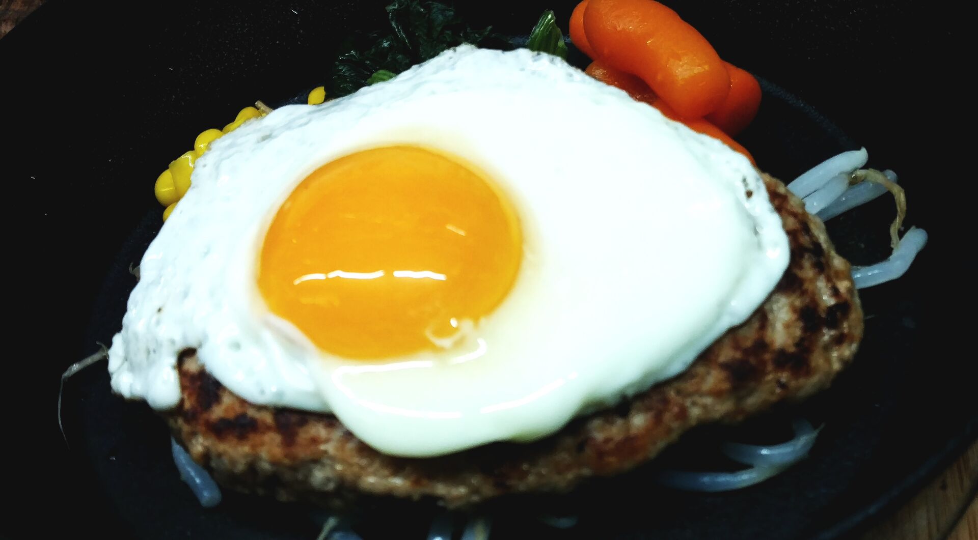 目玉焼きハンバーグ加工済み